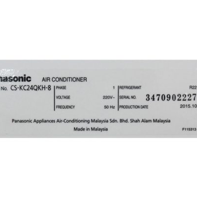 Máy lạnh Panasonic 1 HP CU/CS-KC9QKH-8