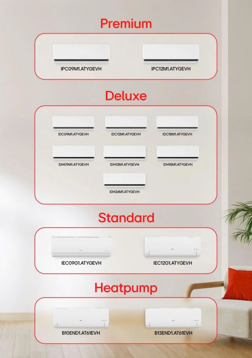 lắp đặt máy lạnh LG
