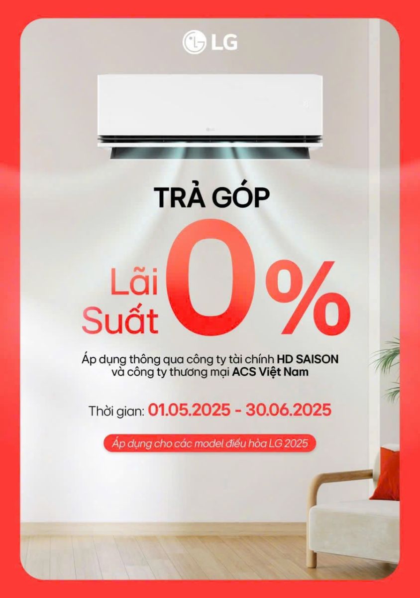 lắp đặt máy lạnh LG
