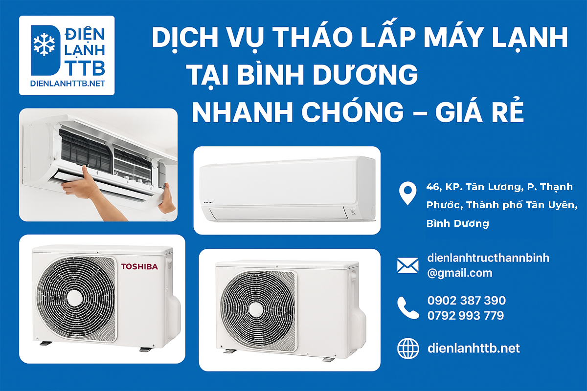 lắp máy lạnh bình dương