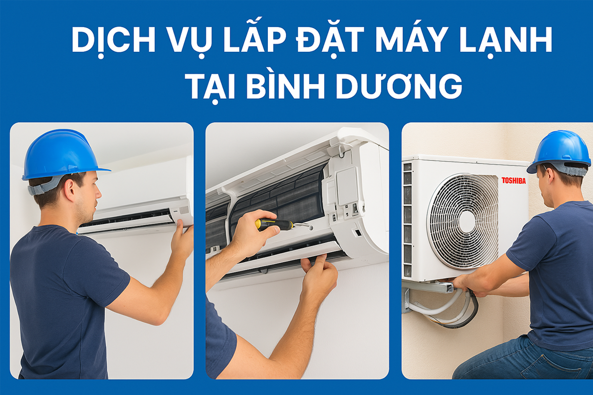 lắp máy lạnh bình dương