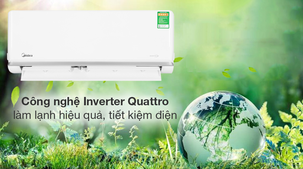 Máy lạnh Midea Inverter 1hp MSAGA-10CRDN8