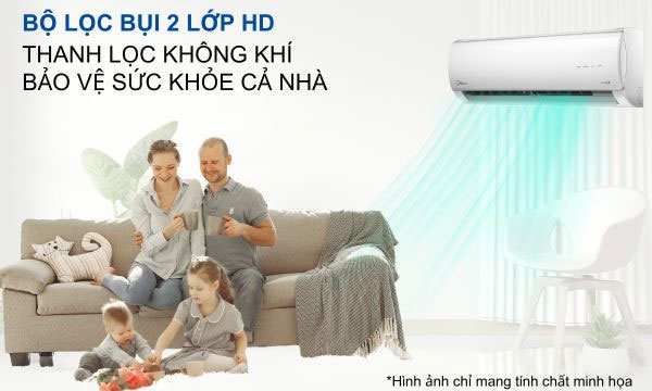 Máy lạnh Midea Inveretr 1hp MAG-10CDN8