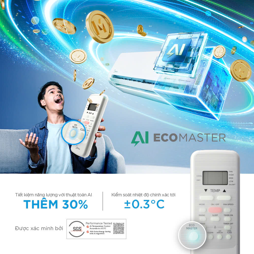 Máy Lạnh Midea Inverter